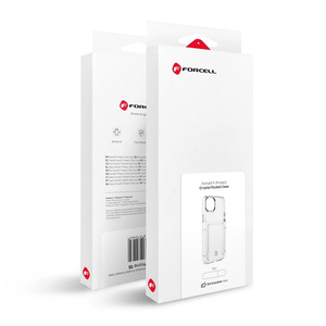 FORCELL F-PROTECT Crystal Pocket futerał do IPHONE 15 transparentny