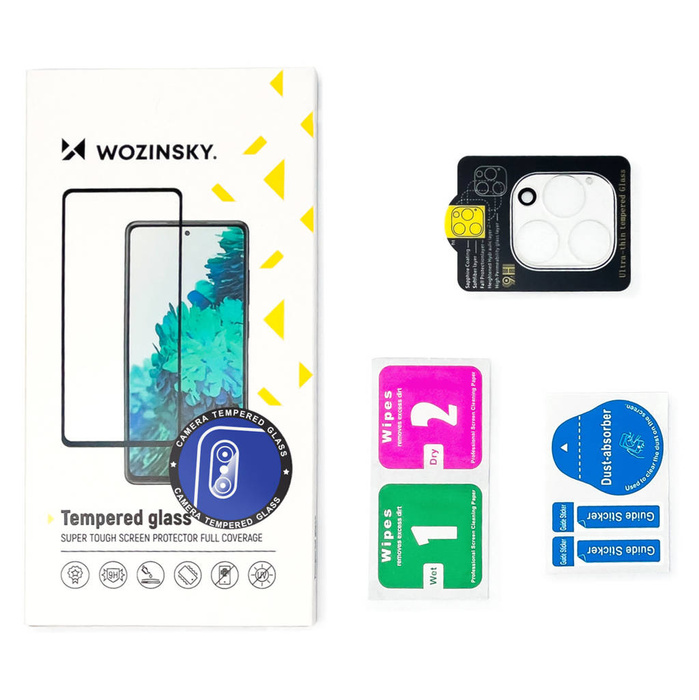 Wozinsky Full Camera Glass szkło hartowne do Realme 10 na aparat kamerę 9H