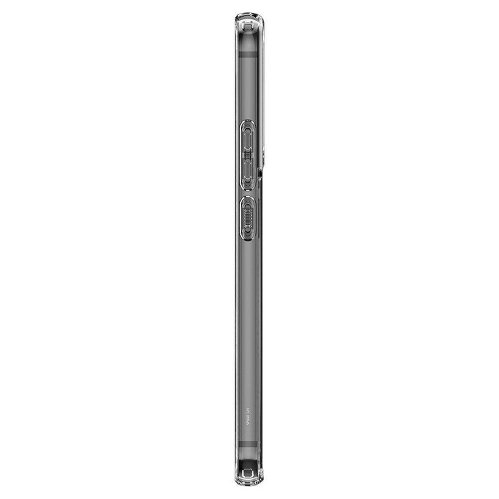 ETUI S22 Ultra Hybrid Crystal Przezroczyste Clear + Szkło 3MK Flexible Glass