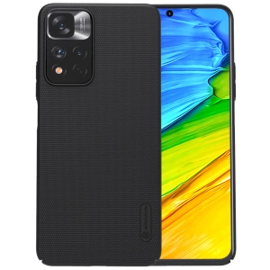 Nillkin Super Frosted Shield Pro wytrzymałe etui pokrowiec Xiaomi Redmi Note 11 Pro+ 5G czarny