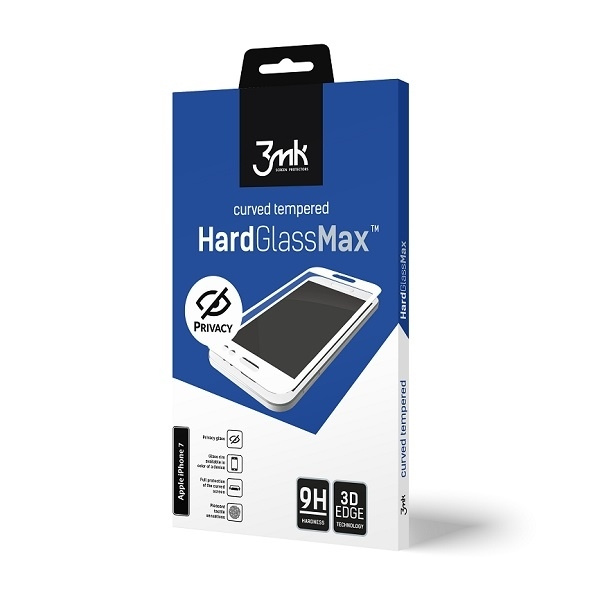 Szkło Hartowane 3MK Glass Max Privacy do iPhone X XS 11 Pro czarny