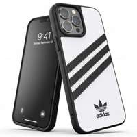 Etui Adidas OR Moulded PU iPhone 13 Pro Max 6,7" biały/white 47143