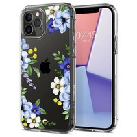 Etui SPIGEN Cyrill Cecile iPhone 12 Pro Max Midnight Bloom Przeźroczyste Case