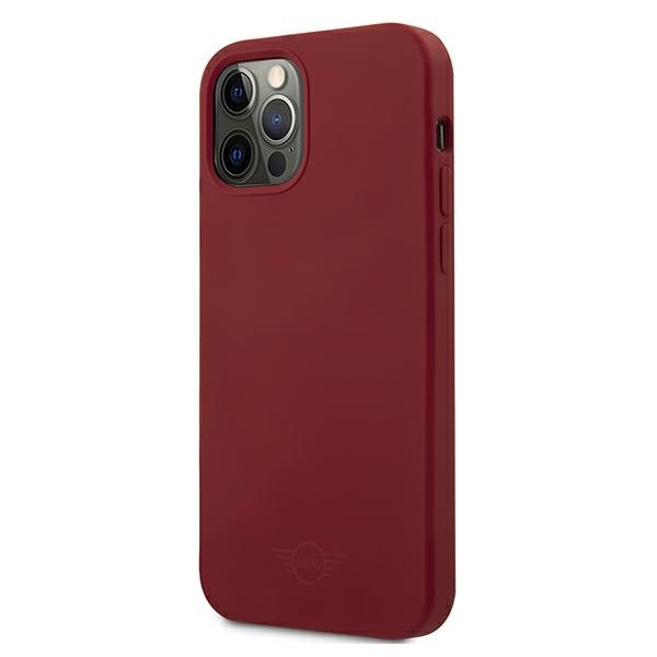 Mini MIHCP12LSLTRE iPhone 12 Pro Max 6,7" czerwony/red hard case Silicone Tone On Tone