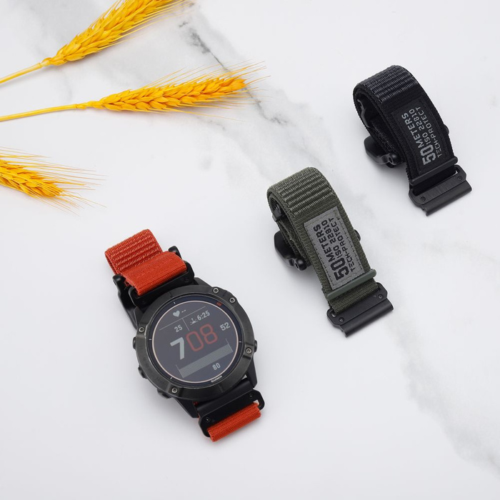 Pasek Tech-protect Scout Garmin Fenix 3 / 5x / 3hr / 5x Plus / 6x / 6x Pro / 7x Orange