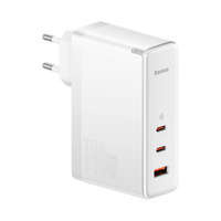 Baseus GaN5 Pro szybka ładowarka 2xUSB-C+USB 140W EU biała (CCGP100202)