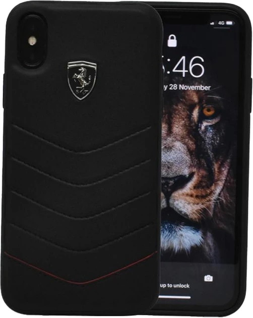 Etui FERRARI Apple iPhone X Urban Czarny Case