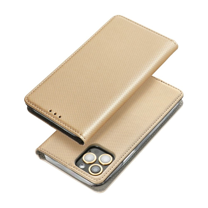 Etui Kabura Smart Case book do MOTOROLA MOTO Edge 40 NEO złoty Case