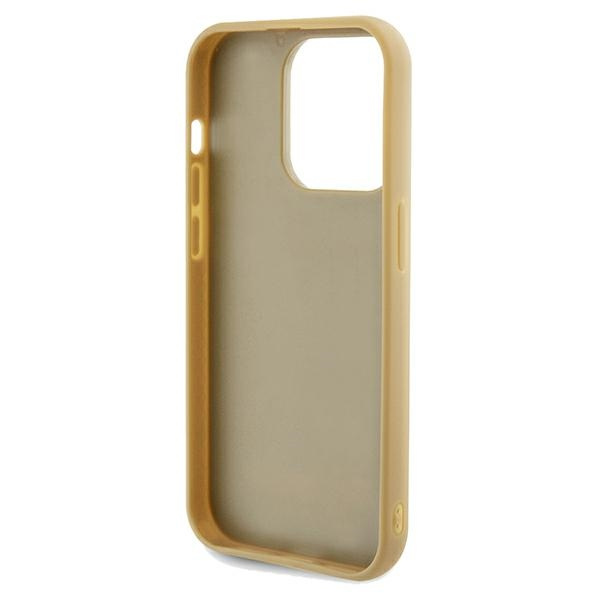 Etui Guess GUHCP14LPMSDGSD iPhone 14 Pro 6.1" złoty/gold hardcase Disco Metal Script Case