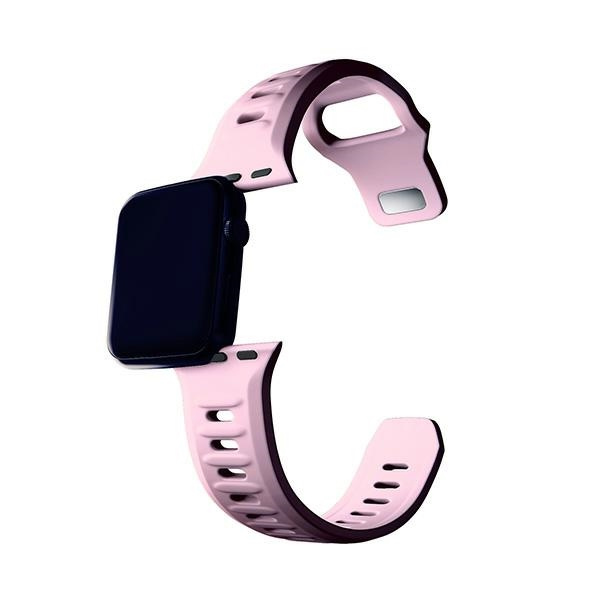 3MK Silicone Watch Strap różowy/powder pink dla Apple Watch 38/40/41mm