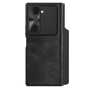 Nillkin Qin Pro Leather Case Samsung GALAXY Z FOLD 6, BLACK / CZARNY