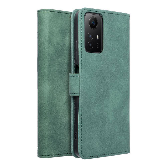 Etui Kabura Tender Book Do Xiaomi Redmi Note 12S Zielony Case