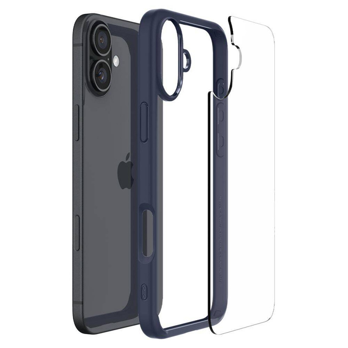 Etui iPhone 16 Spigen Ultra Hybrid Navy Blue