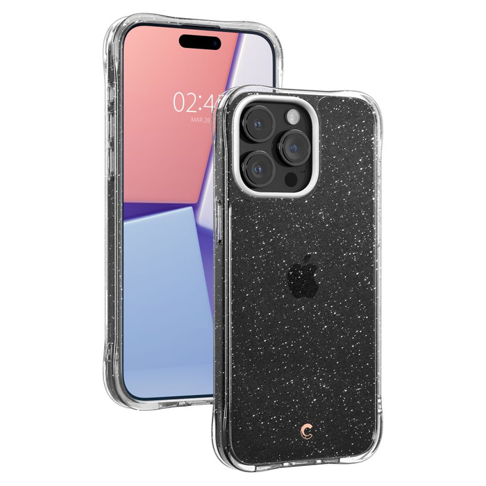 Etui Spigen Cyrill Cecile iPhone 15 Pro Glitter Clear Case