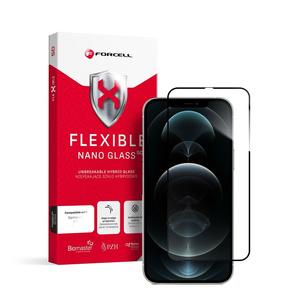 Forcell Flexible 5D - szkło hybrydowe do iPhone Xs Max/11 Pro Max czarny