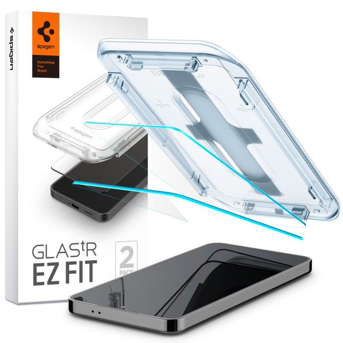 Szkło Hartowane Spigen Glas.tr ”ez Fit” 2-pack Samsung Galaxy S25+ Plus / S24+ Plus Clear