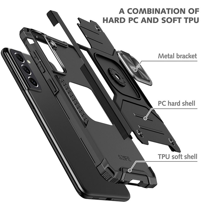 Etui Futerał Nitro Dla Samsung Galaxy Z Flip 5 5g Czarny Case