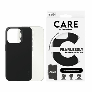 CARE by PanzerGlass Fearlessly Fashionable Case iPhone 15 Pro 6,1" czarny/black 1430