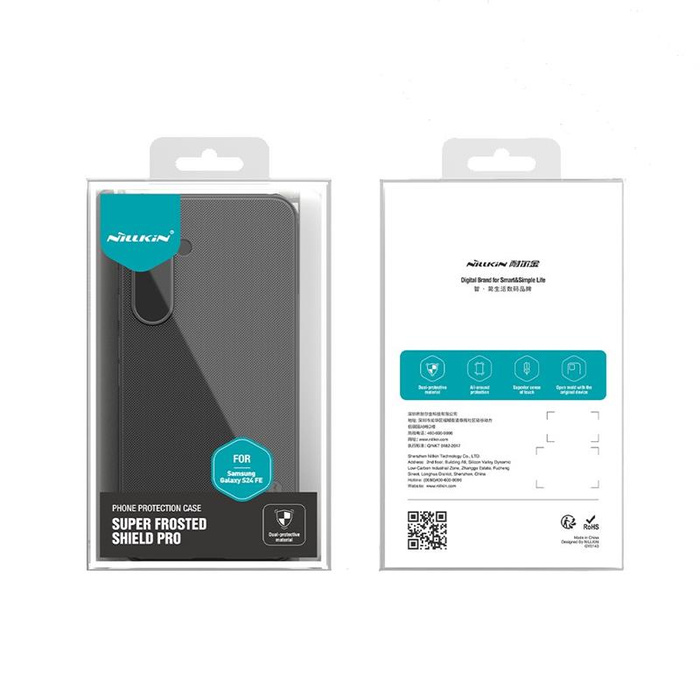 NILLKIN super frosted shield PRO SAMSUNG S24 FE DARK GREEN / CIEMNO ZIELONY