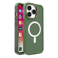 Etui Magnetyczne etui Color Matte Case do iPhone 15 Plus - zielone Case