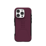 Etui UAG Civilian Magsafe - iPhone 16 Pro MagSafe (bordeaux)