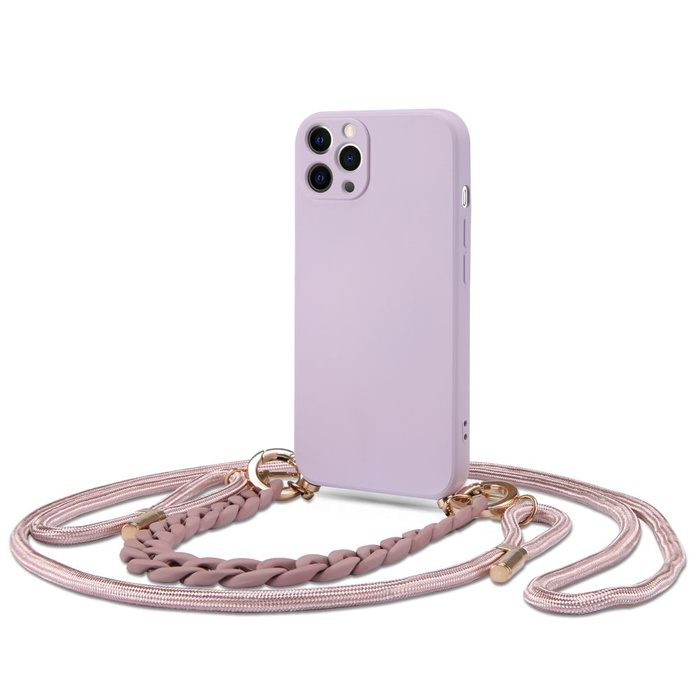 Etui Tech-protect Icon Chain iPhone 12 Pro Violet