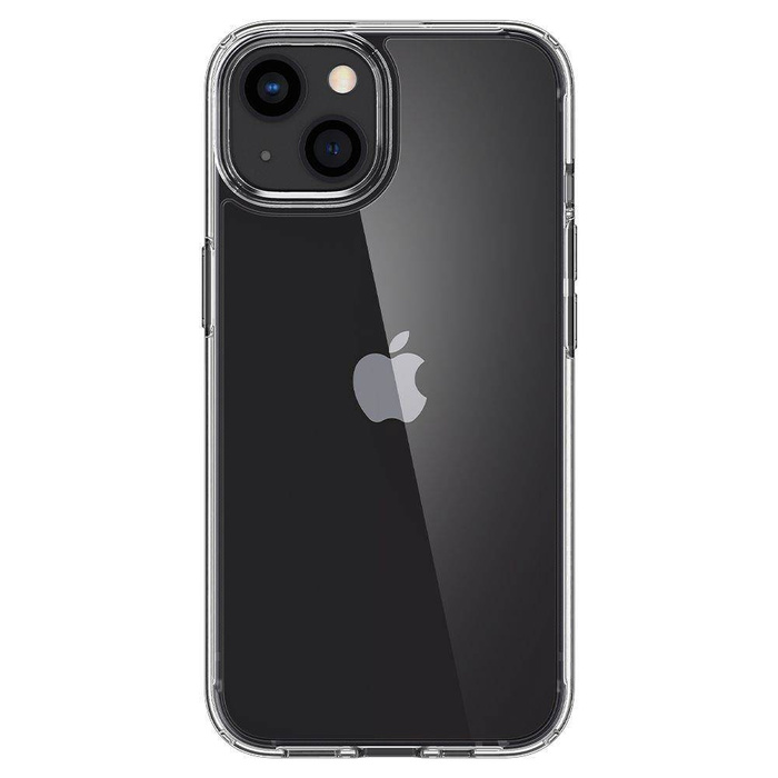 Etui iPhone 13 Spigen Ultra Hybrid Crystal Przezroczyste Clear Case + Szkło Hartowane Spigen Glas.tr Slim