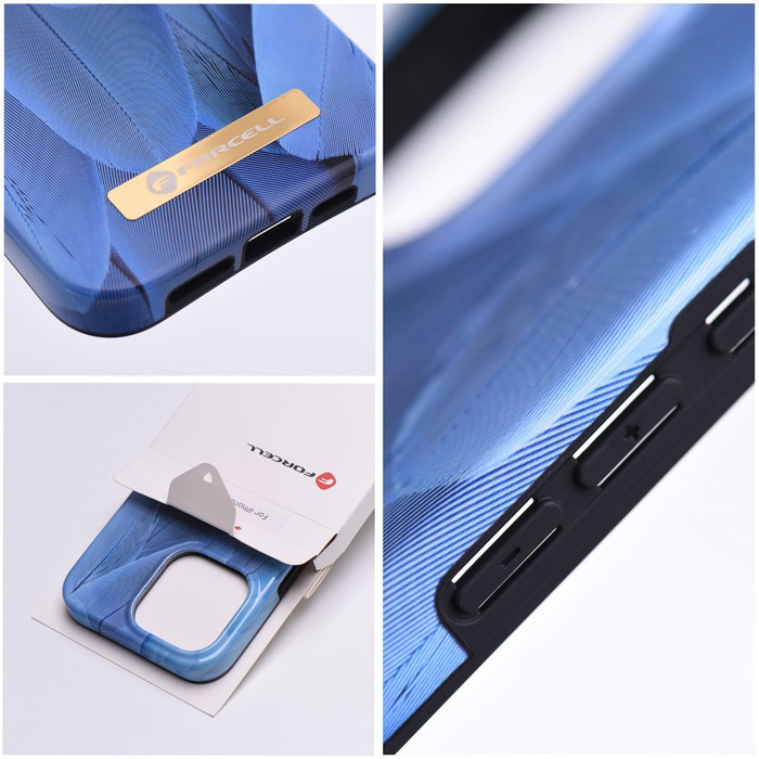 FORCELL F-PROTECT Mirage futerał kompatybilny z MagSafe do IPHONE 14 Plus blue bird