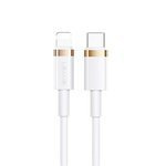 Kabel USAMS USB-C Apple Lightning U63 PD 1,2m Fast Charge 20W SJ484USB02 US-SJ484 Biały