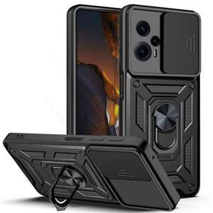 Etui Tech-protect Camshield Pro Xiaomi Poco F5 Black Case