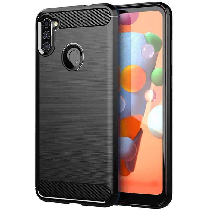 Futerał CARBON do SAMSUNG Galaxy M11 czarny