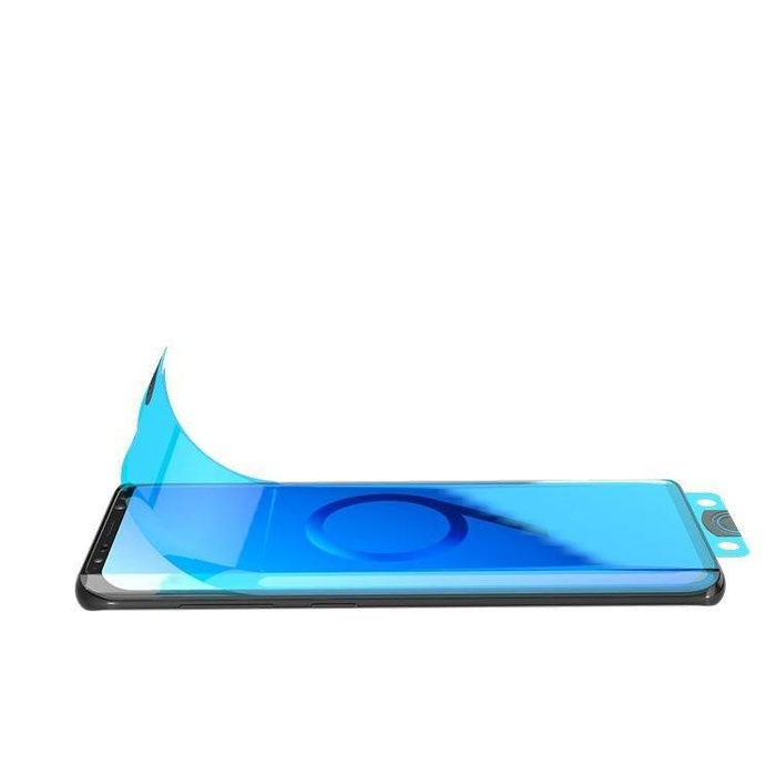 3D Edge Nano Flexi Glass folia szklana szkło hartowane na cały ekran z ramką Samsung Galaxy S21 Ultra 5G przezroczysty