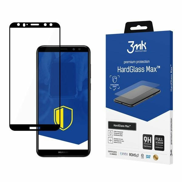 Szkło Hartowane 3MK HardGlass Max do Huawei Mate 10 Lite