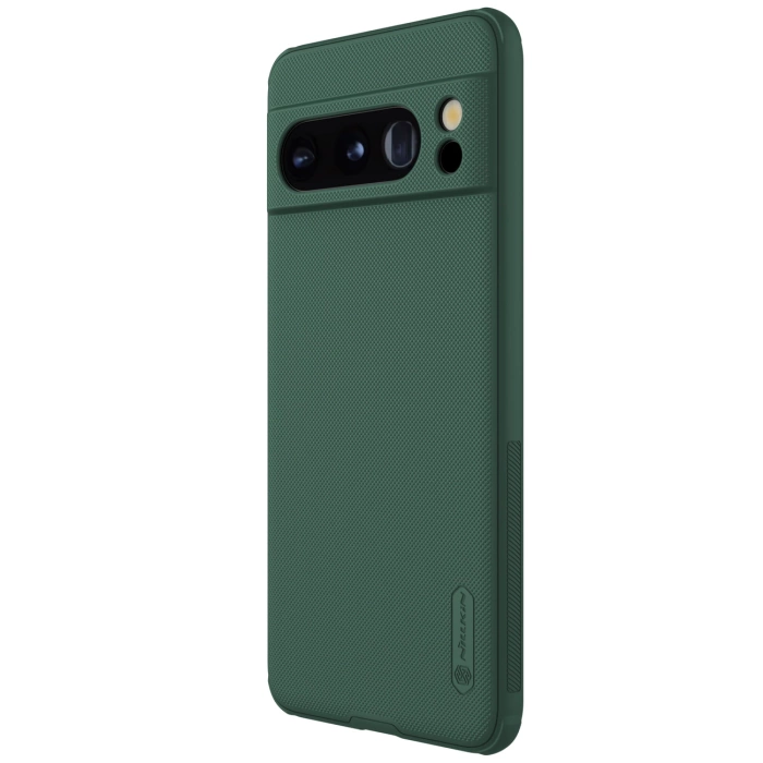 Wzmocnione etui Nillkin Super Frosted Shield Pro do Google Pixel 8 Pro - zielone