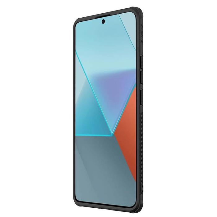 NILLKIN super frosted shield PRO XIAOMI REDMI NOTE 13 PRO+ 5G, BLACK / CZARNY