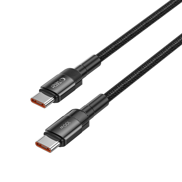 Tech-protect Ultraboost Evo USB-C Cable Pd100w/5a 300cm Black