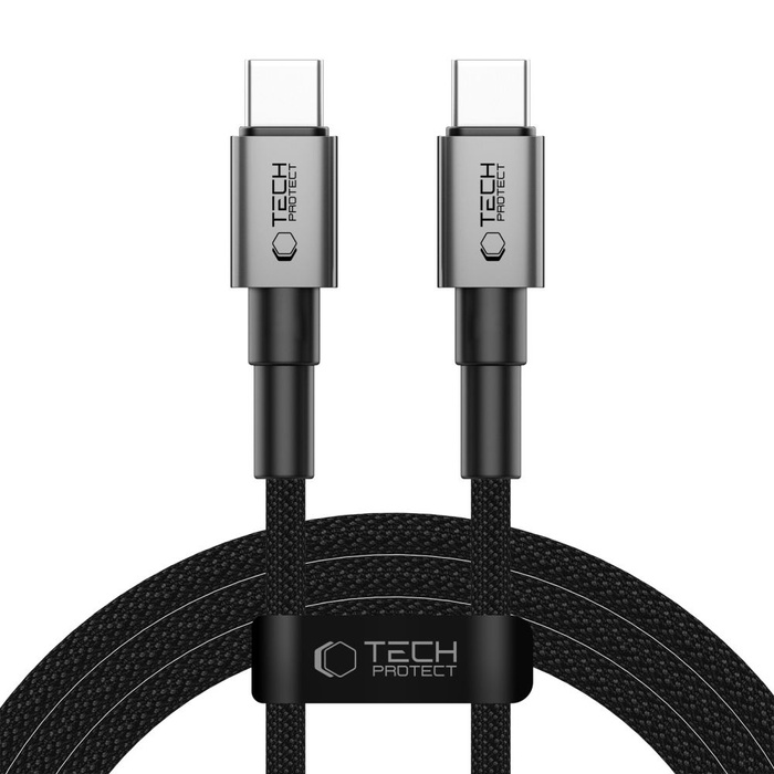 TECH-PROTECT ULTRABOOST DNA TYPE-C CABLE PD100W/5A 200CM IRON GREY