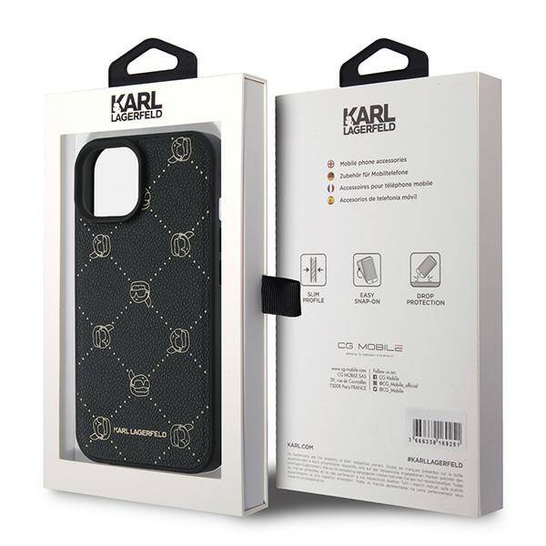 Karl Lagerfeld KLHMP15MPGKHPHK iPhone 15 Plus 6.7" czarny/black Karl Head MagSafe