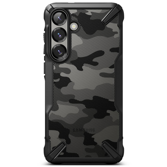 RINGKE FUSION X GALAXY S25 CAMO BLACK