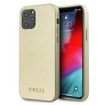 Etui GUESS Apple iPhone 12 Pro Max Iridescent Złoty Hardcase