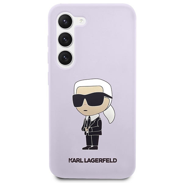 Etui Karl Lagerfeld Silicone Nft Ikonik - Etui Samsung Galaxy S23 Plus (fioletowy) Case