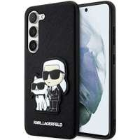 Etui Karl Lagerfeld KLHCS23MSANKCPK S23 Plus S916 hardcase czarny/black Saffiano Karl & Choupette Case