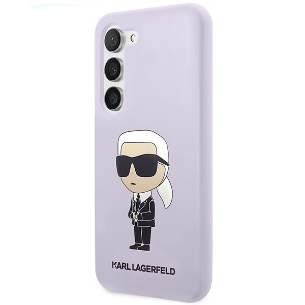 Etui Karl Lagerfeld Silicone Nft Ikonik - Etui Samsung Galaxy S23 Plus (fioletowy) Case