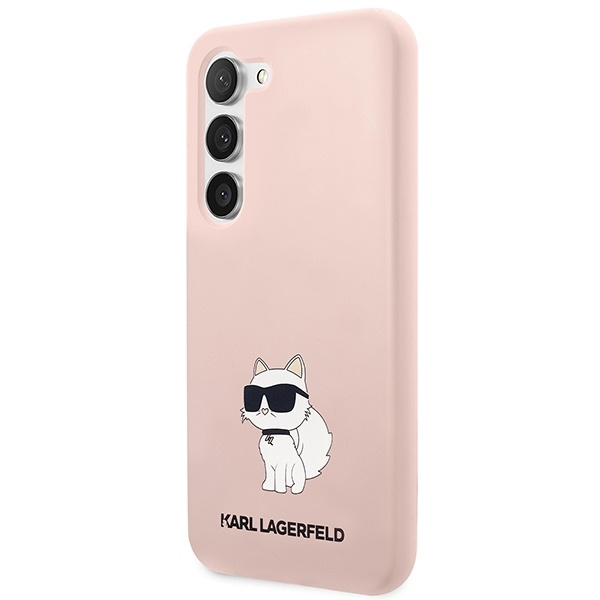 Etui Karl Lagerfeld Silicone Nft Choupette - Etui Samsung Galaxy S23 Plus (różowy) Case