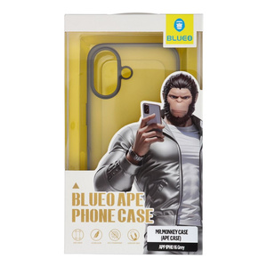 BLUEO APE Phone Case - Apple iPhone 16 szary