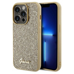 Etui Guess GUHCP14LPMSDGSD iPhone 14 Pro 6.1" złoty/gold hardcase Disco Metal Script Case