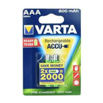 VARTA bateria akumulatorowa R3 (AAA) 800 mAh 2 szt