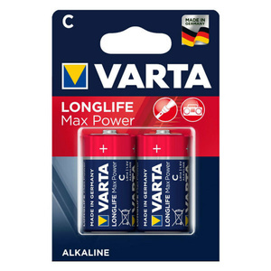 VARTA LONGLIFE Max Power C Baby Battery Blister 2