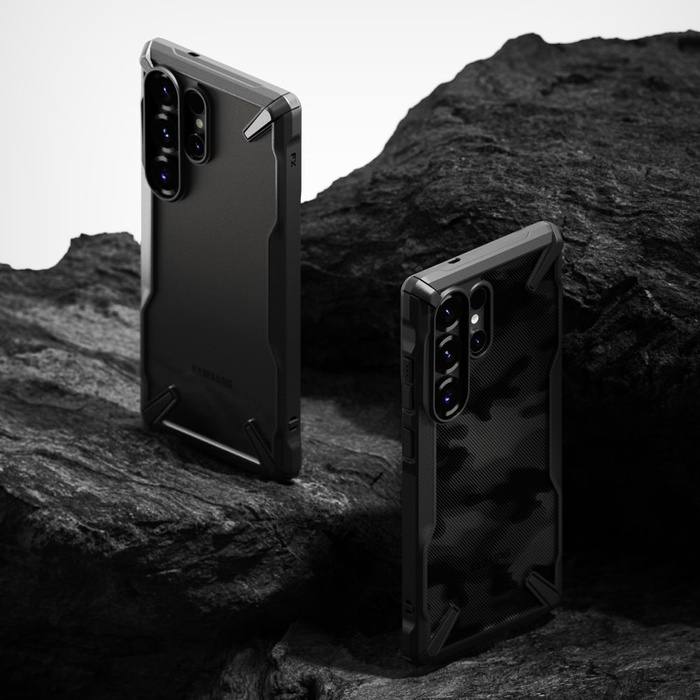 RINGKE FUSION X GALAXY S25 ULTRA CAMO BLACK