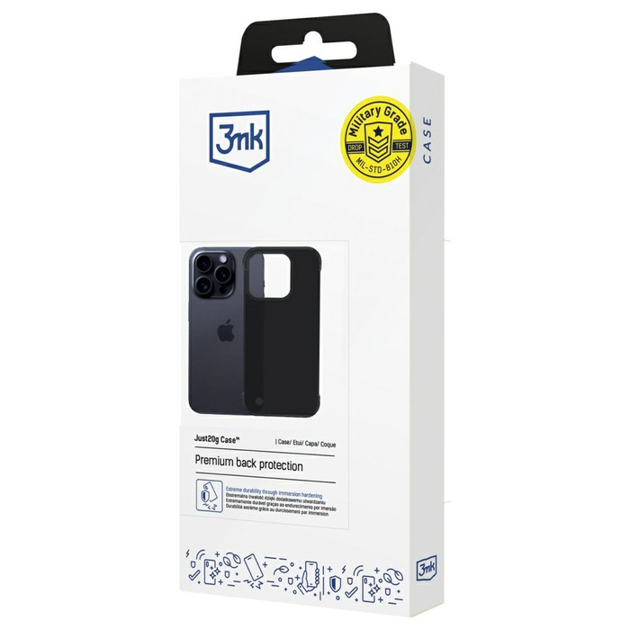 Etui 3MK Just20g Matt Case do iPhone 15  Pro Max